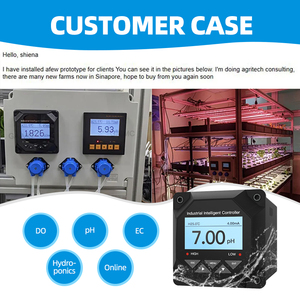Analyseur de qualité de l'<span class=keywords><strong>eau</strong></span> pour l'aquaculture, capteur de pH et ORP - Product Image 5