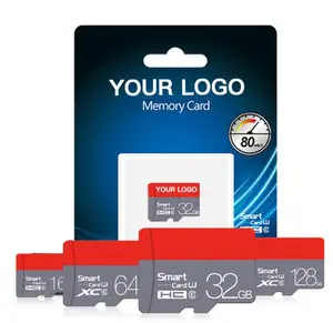 Hot Sale Memoria TF Sd Card 64gb 2gb 4gb 8gb 16gb 32gb 128gb 512gb 128 Gb Custom Memory Card For MP4 Camera Mobile Phones