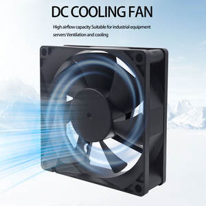 PoweYear 8025 80mm PC châssis ventilateur 80x80x25mm PC boîtier purificateur d'air serveur amplificateur équipement de puissance ventilateur de refroidissement 12V 24V - Product Image 2