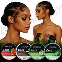 Pommade capillaire personnalisable avec logo – Coiffage professionnel longue durée, biologique, pour la définition des boucles – Gel tressage entièrement naturel pour cheveux bouclés