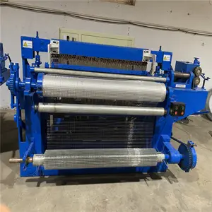 High speed automatic welded wire mesh machine for roll fence