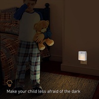 Lumière murale intérieure intelligente à détecteur de présence infrarouge moderne, compatible EU, US, UK, AU, pour enfants et bébés