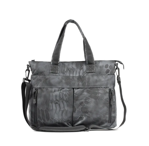 DFS0323 Outdoor Tactical Suede Laptop Bag Multi-Functional Ingle Shoulder Crossbody Durable Commuter Travel <b>Briefcase</b> - Product Image 2