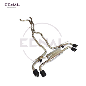 Ecnal Para <span class=keywords><strong>2006</strong></span>-2010 <span class=keywords><strong>Porsche</strong></span> <span class=keywords><strong>Cayenne</strong></span> 957 3.6L 4.8L 4,8 T SS304 Válvula de Escape Deportes silenciador válvula de escape - Product Image 4