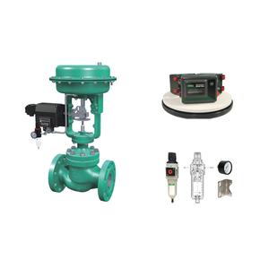 Contrôleur de vanne numérique Fisher FIELDVUE Tape Feedback DVC2000 avec régulateur-filtre ASCO 342A8209 - Product Image 1