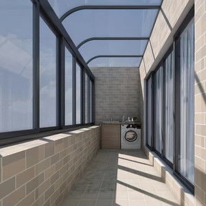 Véranda de jardin <span class=keywords><strong>solarium</strong></span> moderne en verre aluminium gratuit avec toit trempé pour villas <span class=keywords><strong>solarium</strong></span> vente maison accessoire - Product Image 6