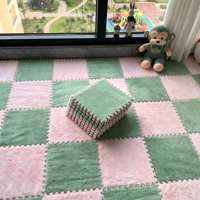 Tapis de sol moelleux antidérapant, tapis shaggy confortable pour la maison, idéal pour la chambre de bébé, la chambre d'enfant, la salle de jeux des tout-petits, la décoration intérieure familiale