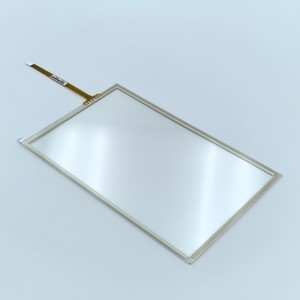Écran tactile résistif 4 fils de 7 pouces, verre tactile résistif 4 fils, structure en verre avec film <span class=keywords><strong>ITO</strong></span> - Product Image 1