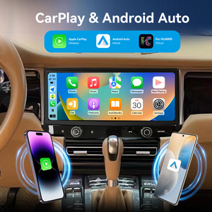 12.3 inch cho PORSCHE MACAN 2014 2016 Qualcomm <span class=keywords><strong>Car</strong></span> <span class=keywords><strong>GPS</strong></span> <span class=keywords><strong>navigation</strong></span> HD màn hình cảm ứng Carplay tự động đa phương tiện đài phát thanh máy nghe nhạc đầu đơn vị - Product Image 2