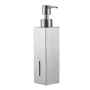 <span class=keywords><strong>Distributeur</strong></span> <span class=keywords><strong>de</strong></span> savon manuel en acier inoxydable <span class=keywords><strong>de</strong></span> luxe léger, exclusif pour l'exportation, avec fonctions <span class=keywords><strong>de</strong></span> <span class=keywords><strong>gel</strong></span> douche et désinfectant pour les mains - Product Image 5