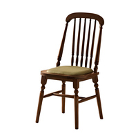 Chaise de salle à manger Napoléon de style français, dossier en bois massif, rembourrage doux, luxe léger, meubles de salle à manger pour la maison, hôtel, événement de mariage