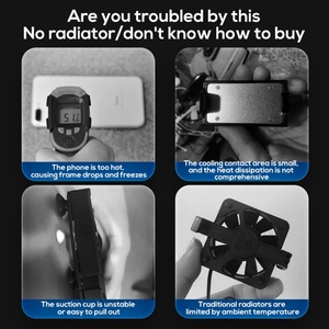 ที่ทำความเย็นเกม DL06, อุปกรณ์ทำความเย็นแม่เหล็กสำหรับเล่นเกมแบบพกพาได้อย่างรวดเร็วเครื่องทำความเย็นโทรศัพท์สำหรับเล่นเกม - Product Image 2