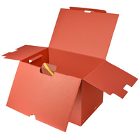 Boîte cadeau rigide en carton ondulé Tonton de haute qualité, faite à la main, accessoires pour casque de moto, antichoc, laminage mat, revêtement UV