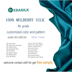 Atacado multicolor puro personalizado impressão 100% seda veludo tecido para vestido à noite
