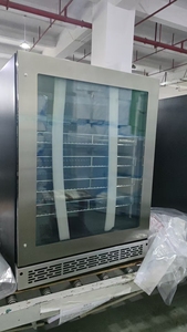 Enfriador de Bebidas y Vino Nuelead NE-355A con Puerta de Vidrio, Ahorro de Espacio y Eficiencia Energética, Refrigerador Bajo Mostrador para Bar - Product Image 6