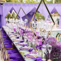 Lustre en cristal acrylique grand diamant en or de luxe bougeoir centre de table de mariage support de fleurs