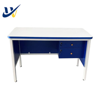 Bureau de direction moderne en bois pour enseignants avec tiroir Mobilier scolaire pour l'école et le bureau