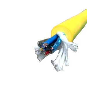 中性浮力电缆多芯水下电缆潜水摄像机电源连接零浮力电缆