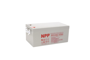 อัพเกรด NPG12-250Ah แบตเตอรี่เจลรอบลึกแบบชาร์จไฟได้สำหรับการใช้งาน250Ah 12V NPG12-250Ah ผลิต NPP 12V 250Ah ความจุสูง prov - Product Image 1