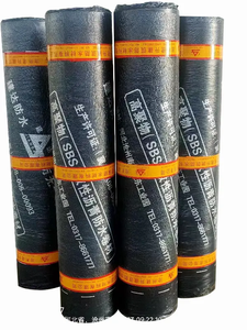 Film PE SBS modifié feuille de Membrane imperméable bitumineuse meilleur matériau couvrir le toit qui fuit - Product Image 3
