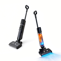 Partenaire OEM Professionnel – Aspirateur Balai Anti-Nœuds Humide/Sec avec Écran LED et Filtre HEPA Auto-Nettoyant pour Usage Domestique
