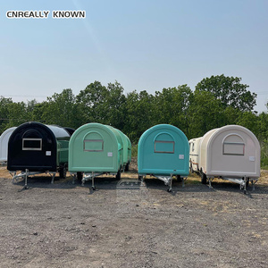 Remolque de Comida Móvil Totalmente Equipado, de Fibra de Vidrio y Aluminio, para Cafetería, Restaurante, Pizzería, Envío de Alimentos - Product Image 3