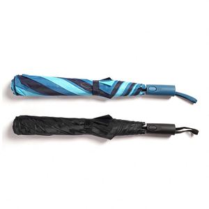 Paraguas Promocional Plegable de Dos Pliegues Semi-Automático Jinjiang Bsci Classic Pongee, Procesamiento Personalizado para Comercio Exterior - Product Image 2
