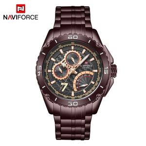 Reloj NAVIFORCE 9183, Reloj de Cuarzo Multifunción para Hombre, Resistente al Agua, de Acero Inoxidable - Product Image 2