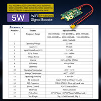 Module amplificateur de puissance RF 5W à gain élevé de 35 dB pour la communication sans fil WiFi 6E/7