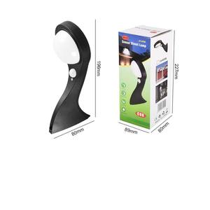 Lámpara Solar IP65 con Sensor de Movimiento, Lámpara de Pared para Exteriores, Impermeable, Luz de Calle, Jardín, Césped, Patio, con Tres Modos - Product Image 1