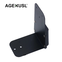 AGEKUSL Support avant de vélo en alliage d'aluminium pour Brompton 3Sixty Porte-vélo pliable Panier avant pour le transport