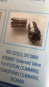 N. 523(2) elettrovalvola 4358667 2872866 per iniezione di carburante Diesel FOTON CUMMINS DONGFENG CUMMINS SCANIA iniettori - Product Image 4