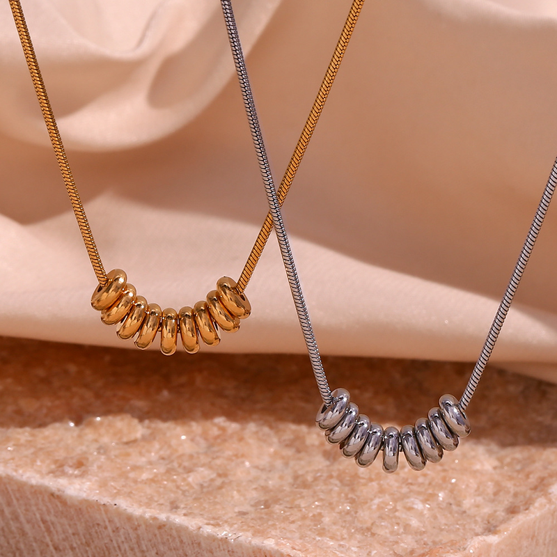 European Style 18K Gold Plated Stainless