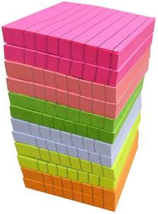 Hot Sale Sticky Note Pad Customized Inches Different Colors Sticky Notes Decorative <b>Fancy</b> Custom Logo Print Sticky Note - Product Image 3