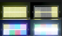 LED 1000W RGB DMX 8+8 Lumière Stroboscopique DJ pour Scène, Boîte de Nuit, Discothèque, Événement - Vente en Gros pour Éclairages de Scène