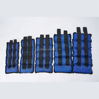 Poids de poignet de cheville d'entraînement de forme physique UNIQ pour femmes hommes jambes de bras poignets de sac de sable poids de cheville et de poignet réglables en néoprène