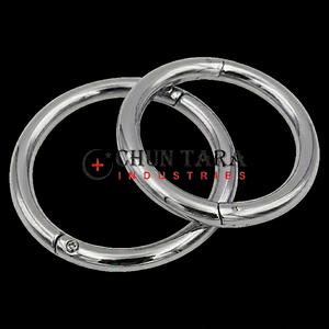 Carbon Steel Bull Nose Ring for Cattle Heavy Duty Livestock Nose Ring for Animal Handling Farm Use - Product Image 1