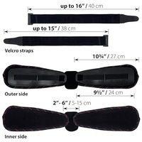 Vente chaude Sangles Réglables Pied Drop Brace Cheville Soutien Fasciite Plantaire Attelle De Nuit