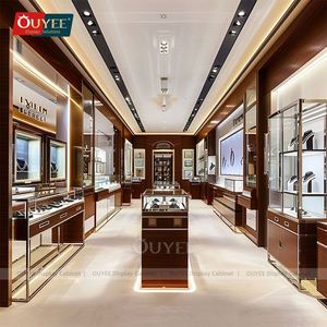 Accesorio de joyería de lujo, escaparate de joyería, vitrina de cristal, Mostrador de exhibición de joyería para tienda de relojes - Product Image 5