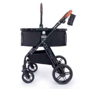 <span class=keywords><strong>Poussette</strong></span> pliante légère <span class=keywords><strong>pour</strong></span> animaux de compagnie en plein air <span class=keywords><strong>pour</strong></span> grands et petits chiens Design universel - Product Image 4