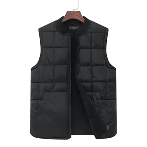 Autumn Winter <strong>Men's</strong> <strong>Velvet</strong> <strong>Waistcoat</strong> Thickened Down Cotton Vest Collar Thickened Warm Clip Cotton - Product Image 3