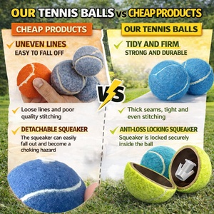 Ücretsiz özel logo çevre dostu atma köpek çiğneme oyuncakları toptan kauçuk <span class=keywords><strong>Pet</strong></span> tenis topları interaktif köpek oyuncak top <span class=keywords><strong>Pet</strong></span> Bite oyuncak - Product Image 4