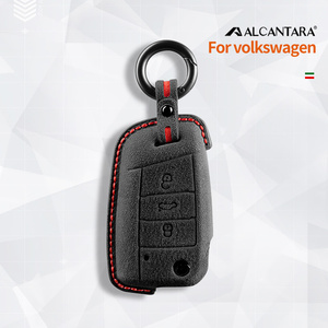 Accesorios para Llaves de Auto Volkswagen Tiguan L, <span class=keywords><strong>Bora</strong></span>, Lavida, Passat, Funda de Cuero Sintético para Llaves, Dropshipping Europa 2026 - Product Image 4