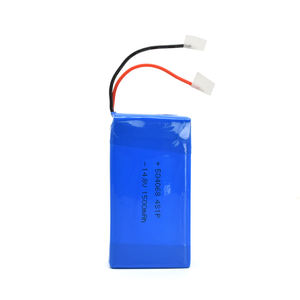 Más de 1000 Modelos, 700 en Stock, Batería de Fábrica de Litio de 14.8V, Paquete 504068-4S 1500mah, Venta al Por Mayor, Personalizada, Polímero, Recargable, OEM - Product Image 4