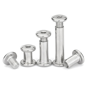 A2 A4 M2-M12 acier au carbone meubles connecteur boulons et <span class=keywords><strong>écrou</strong></span>s borgnes <span class=keywords><strong>tête</strong></span> plate clé <span class=keywords><strong>Allen</strong></span> système métrique Chicago vis - Product Image 4