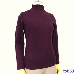 สเวตเตอร์ถักของผู้หญิงเสื้อสเวตเตอร์ถักแบบบางใส่ลำลองสไตล์ฤดูหนาว - Product Image 5