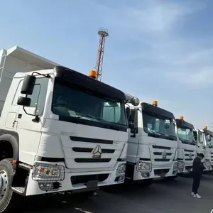 中国卡车豪沃中车6*4 8*4 375马力400马力430马力左舵驾驶自卸车出口阿尔及利亚