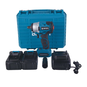 BIYOTI Set Avvitatore <span class=keywords><strong>a</strong></span> Impulsi Senza Fili 350NM, 1/2 Pollice, Alta Coppia, Motore Brushless con <span class=keywords><strong>Batteria</strong></span> Ricaricabile per Fai-da-Te - Product Image 4