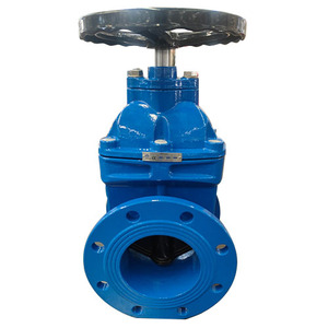 DN80-DN200 PN16 Hướng dẫn sử dụng nhiệt độ cao nước mặt bích Van cổng dễ uốn sắt tay quay loại 5 năm bảo hành OEM/ODM hỗ trợ - Product Image 4