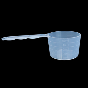 Cuchara de café transparente de 25g, cuchara medidora de 50ml, <span class=keywords><strong>cucharas</strong></span> de plástico para té, proteínas, especias <span class=keywords><strong>en</strong></span> polvo - Product Image 5